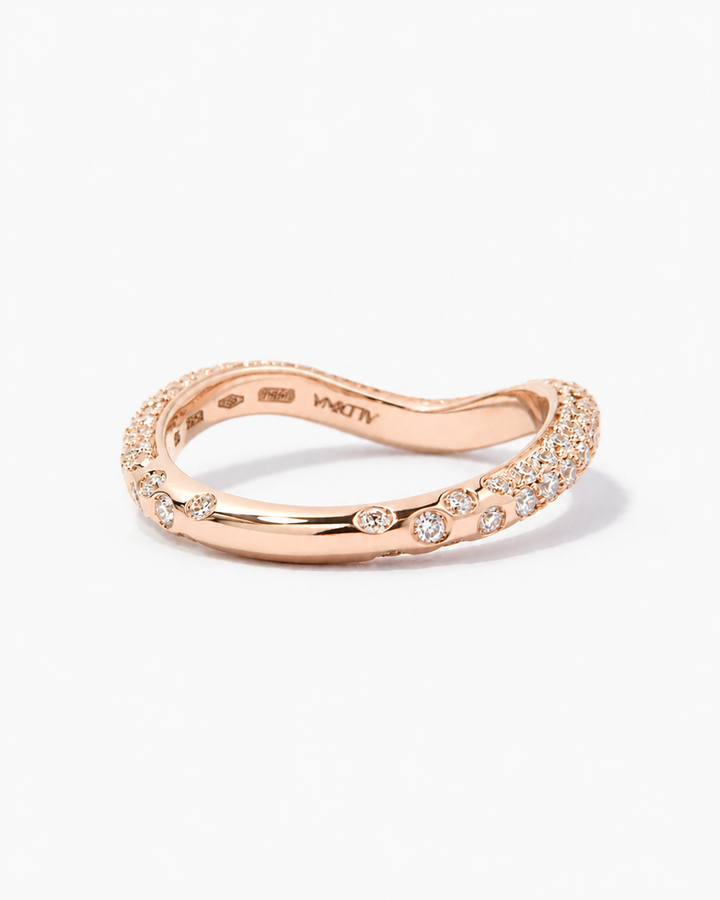 Tempérance Pavé, Anello