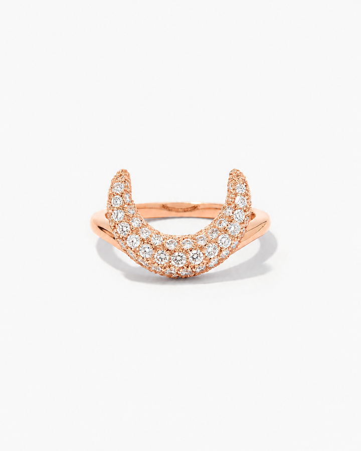 The Moon Pavé, Anello
